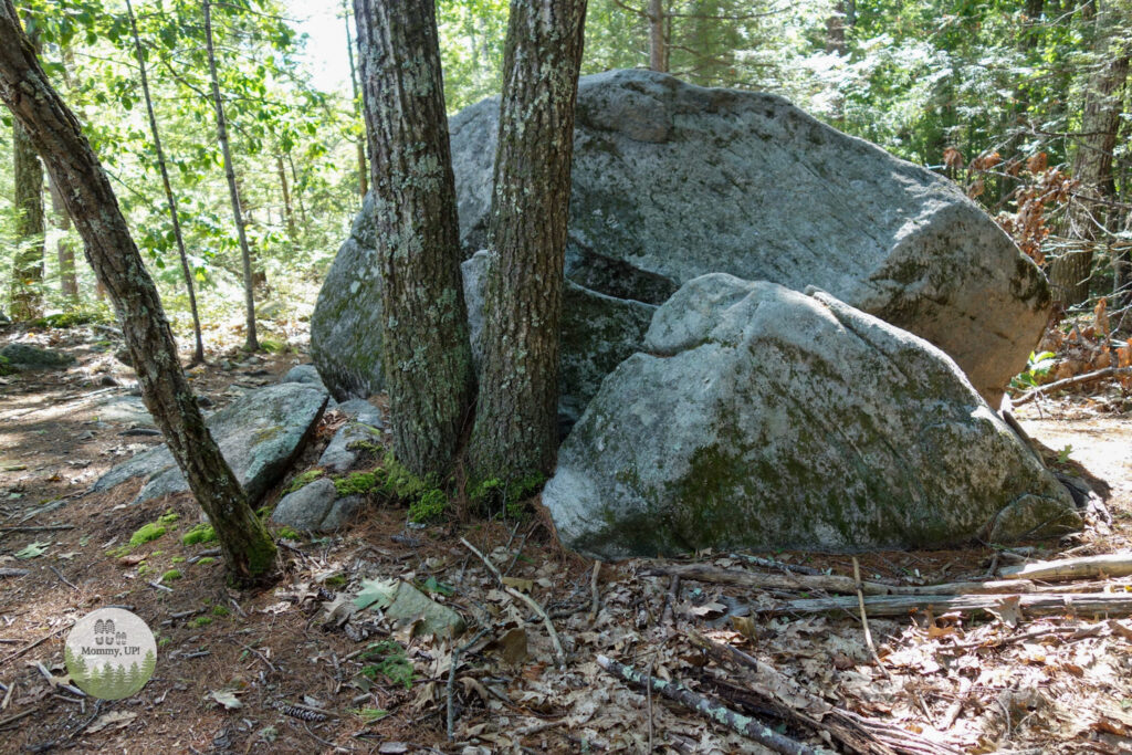 rocks to climb in tucker brook town forest