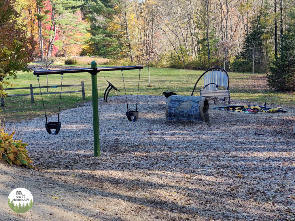 sensory area at Joshua's Playground Amherst