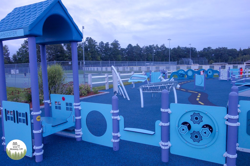 Inclusive play space at griffin park