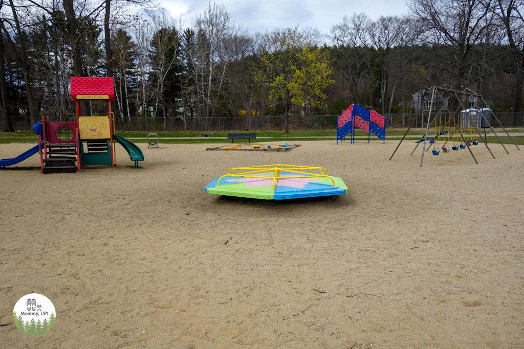 The play area in Milford, NH