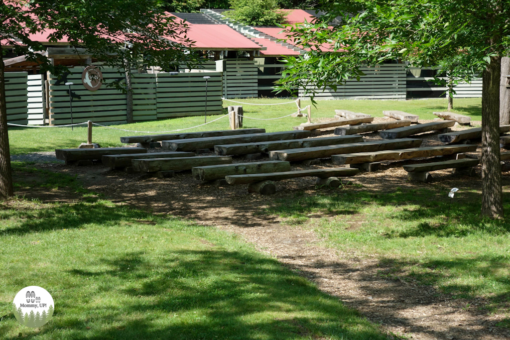 Presentation area at the Vermont Institute of Natural Science