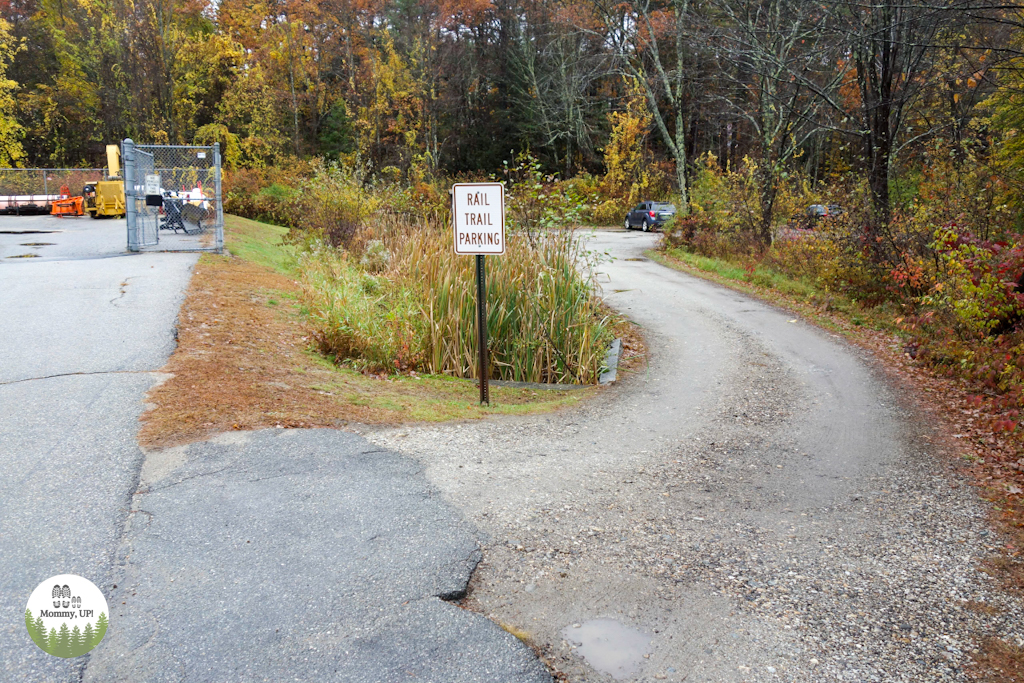 Parking for the Granite Town Rail Trail