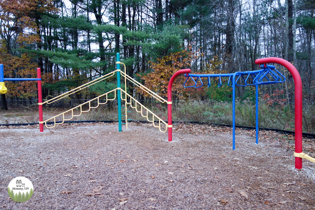 Pepperell's Big Backyard playground obstacle course