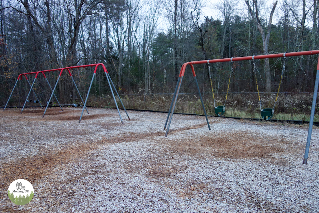 swings at the pepperell playground