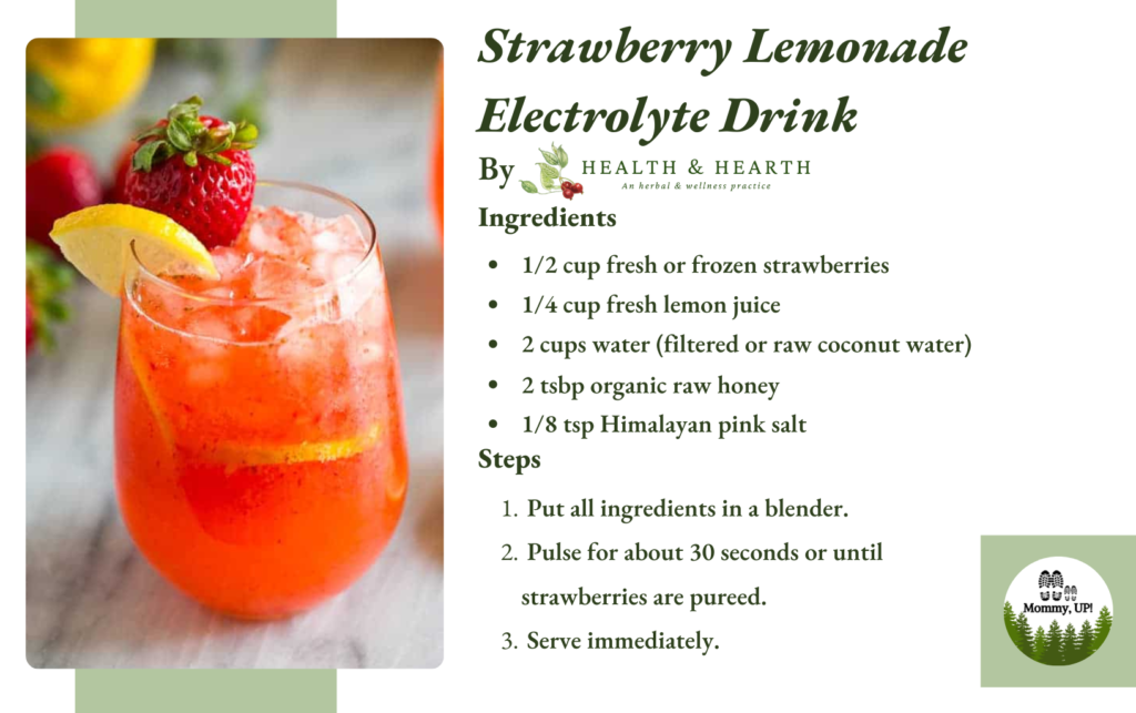 Homemade Electrolyte Drinks