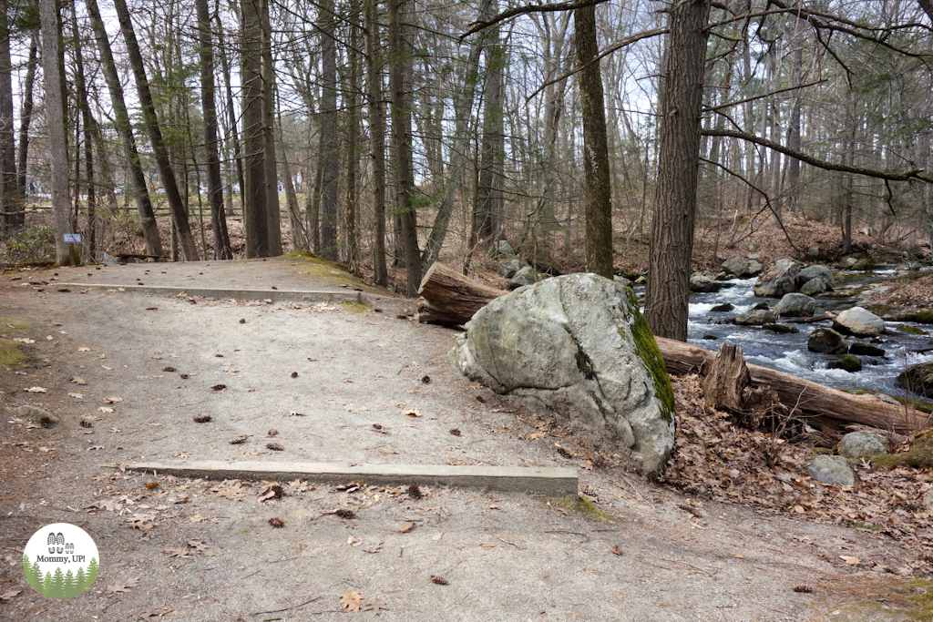 Nature trail at Kids Kove Merrimack