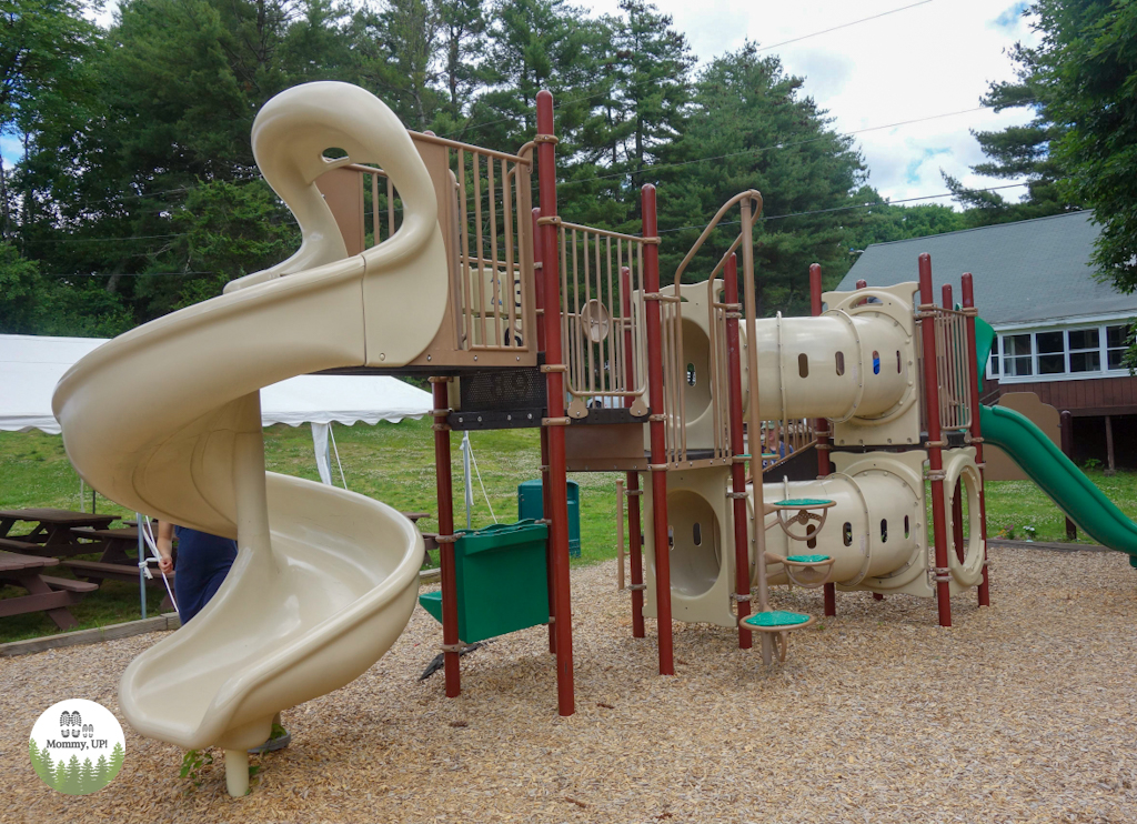 Toddler structure at Merrimack, NH playground 