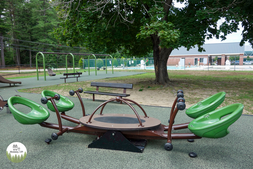 Rochester fenced toddler playground 