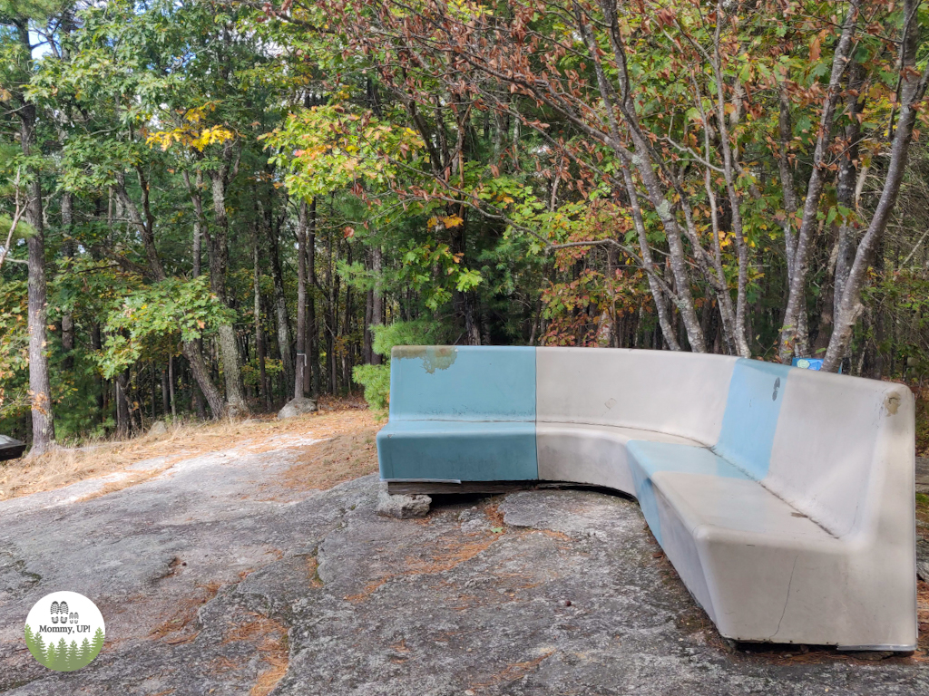 Booth seating at the Summit at The Andres Institute of Art 